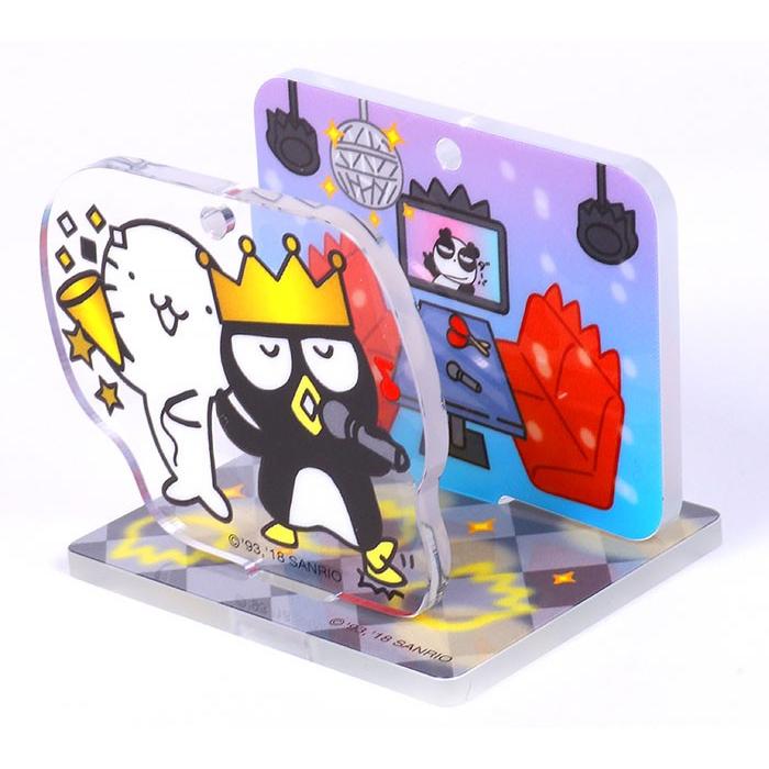 アクリルマスコットチャーム バッドばつ丸 キーホルダー カラオケルームゴージャスバースデーデザインシリーズ Xo01 キャラクターズショップ キラキラ 通販 Yahoo ショッピング