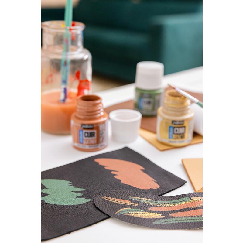 革用セタカラーレザー蓄光色45ML◇燐光（夜光） : 無地・特殊