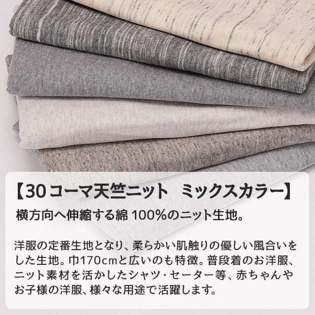 サンプル帳 - 30コーマ天竺ニット : smp-ten01 : 無地・特殊生地専門店  