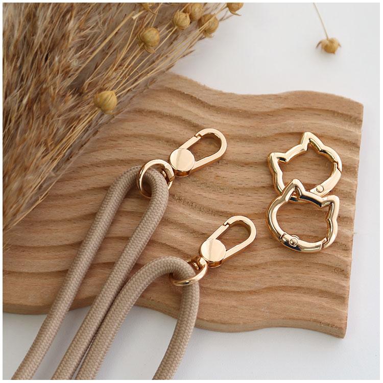 ZENIX DESIGN TECH スマホ ショルダーストラップ カラビナ付き スマホ