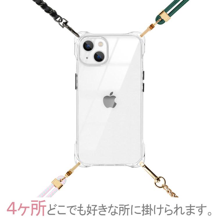 iPhone17 ケース iPhone air ケース クリア iPhone17e iPhone16 pro max plus iPhone15 promax iphone14 iPhone13 iPhone12 iPhone11 透明 ショルダー 肩掛け | ZENIX DESIGN TECH | 04