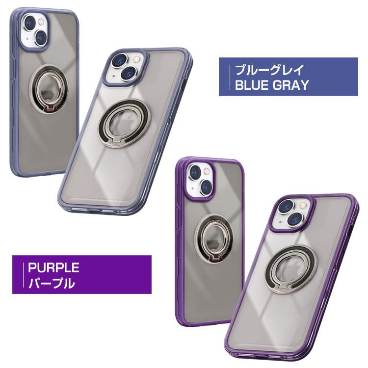 ZENIX DESIGN TECH ワンコイン iPhone14 ケース クリア リング