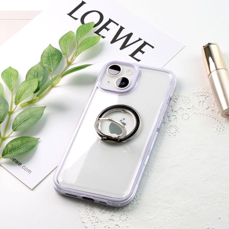 ZENIX DESIGN TECH ワンコイン iPhone14 ケース クリア リング