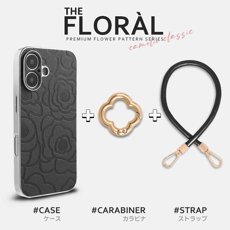 iPhone16e ケース iPhone16 pro max promax iPhone15Pro Max plus iPhone14 iphone13 mini リストストラップ付き 花柄 かわいい おしゃれ 韓国 キラキラ 耐衝撃 | ZENIX DESIGN TECH | 20