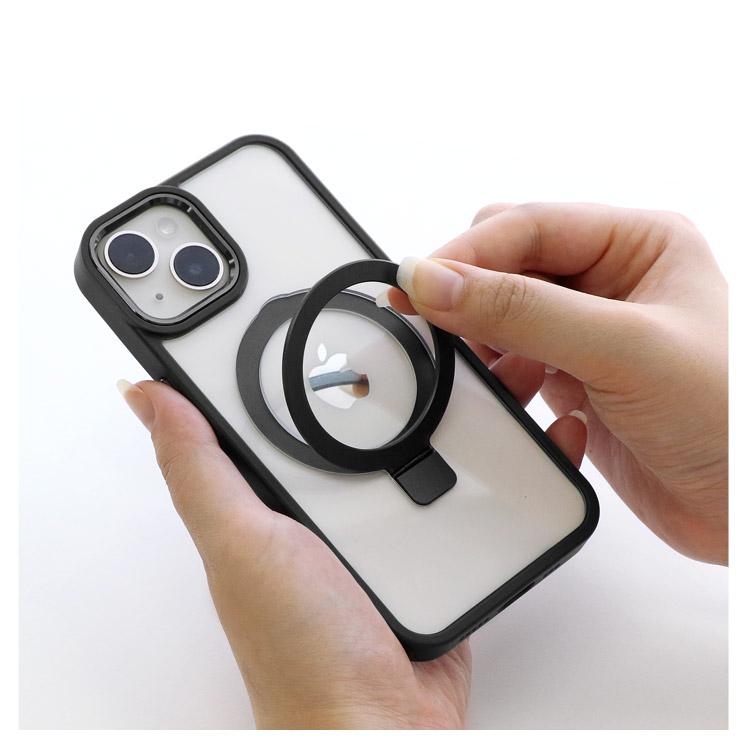 iPhone15 ケース MagSafe対応 クリア iPhone14 iPhoneケース 耐衝撃 iPhone13 15pro iPhone15 pro max リング おしゃれ promax Plus 背面クリア おしゃれ 大人 | ZENIX DESIGN TECH | 23