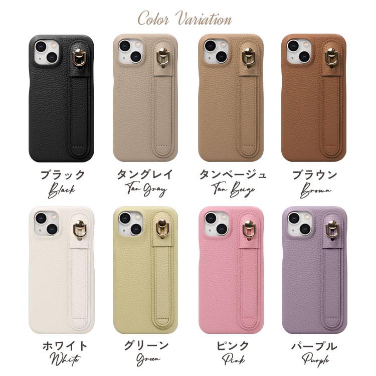 iPhone15 ケース iPhone14 くすみカラー ベルト付き リング付き iPhone13 お洒落 可愛い iPhone15 Pro Max 韓国 iPhone12 iPhone11 15Pro スタンド 15plus 14pro | ZENIX DESIGN TECH | 06