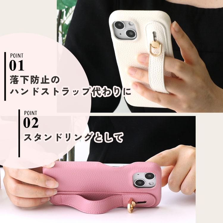 iPhone15 ケース iPhone14 くすみカラー ベルト付き リング付き iPhone13 お洒落 可愛い iPhone15 Pro Max 韓国 iPhone12 iPhone11 15Pro スタンド 15plus 14pro | ZENIX DESIGN TECH | 09