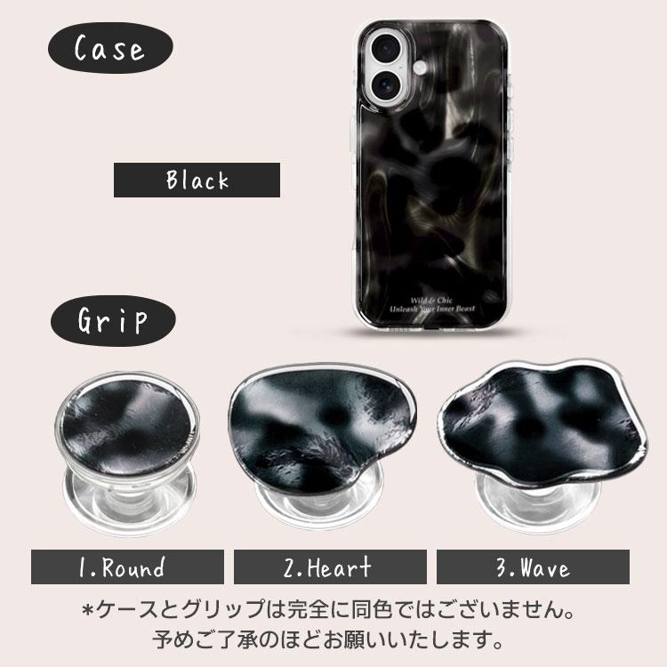 iPhone17 ケース グリップ付き iPhone16 ケース スマホグリップ付き ストラップ付き iPhone15 iPhone17 promax pro max iPhone14 iPhoneケース おしゃれ 大人 | ZENIX DESIGN TECH | 05