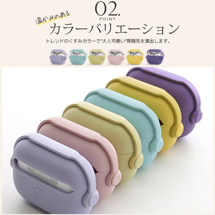 airpods pro ケース 第2世代 pro2 カラビナ 第3世代 韓国