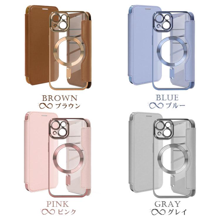 iPhone17 ケース iPhone Air 手帳型 MagSafe対応 iphone16 ケース クリア iphone17pro iPhone17promax iphone15 iphon14 かわいい おしゃれ 韓国 耐衝撃 大人 | ZENIX DESIGN TECH | 24