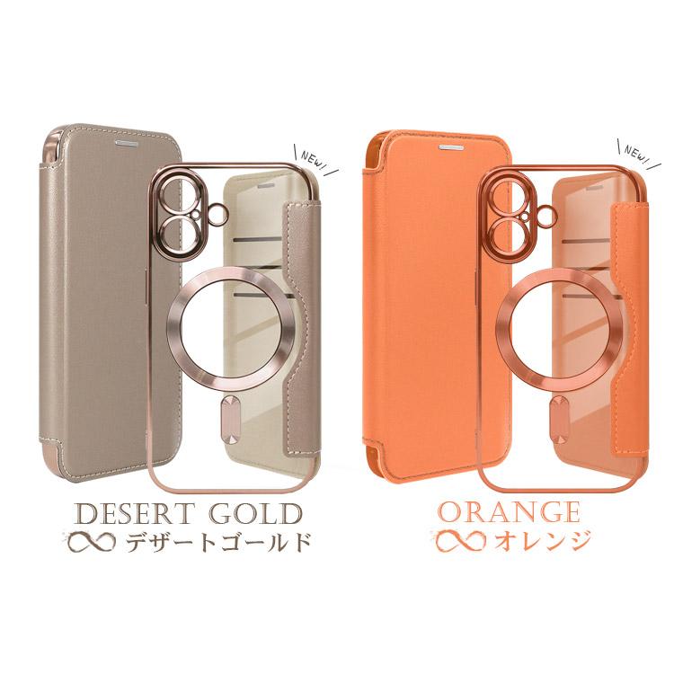 iPhone17 ケース iPhone Air 手帳型 MagSafe対応 iphone16 ケース クリア iphone17pro iPhone17promax iphone15 iphon14 かわいい おしゃれ 韓国 耐衝撃 大人 | ZENIX DESIGN TECH | 25