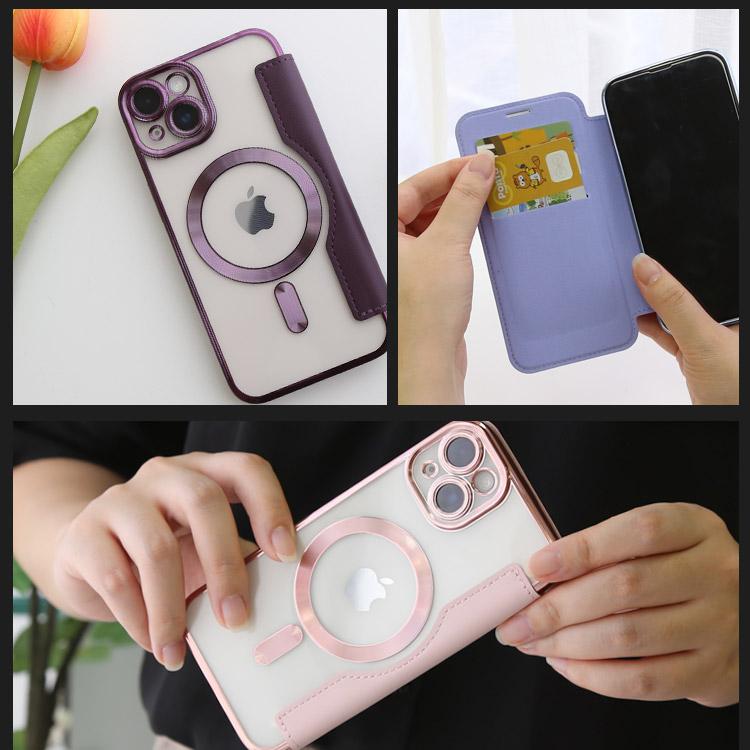 iPhone17 ケース iPhone Air 手帳型 MagSafe対応 iphone16 ケース クリア iphone17pro iPhone17promax iphone15 iphon14 かわいい おしゃれ 韓国 耐衝撃 大人 | ZENIX DESIGN TECH | 27