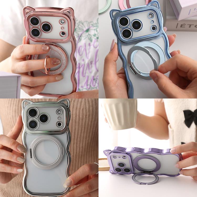 たぬき　proMAXケース（シルバー) ZENIX DESIGN TECH iPhone18 Pro promax ケース アイフォンケース 猫耳