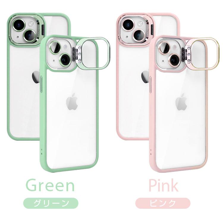 ZENIX DESIGN TECH iPhone15 ケース Magsafe クリア カメラカバー 付き