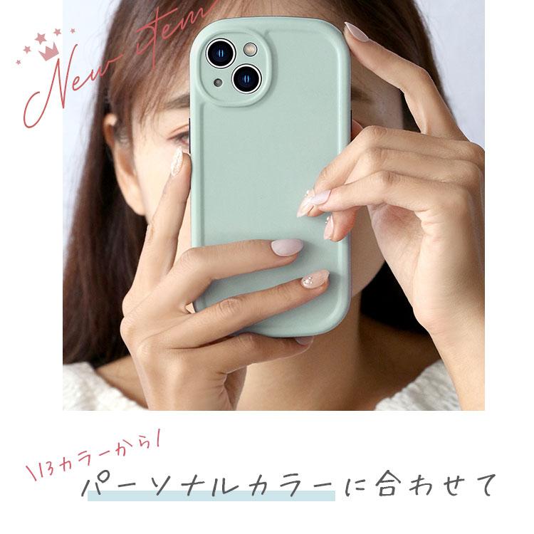 モダンかわいい13 ZENIX DESIGN TECH ワンコイン iPhone13 ケース かわいい くすみカラー