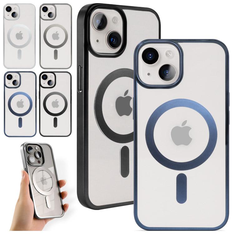 ZENIX DESIGN TECH iPhone15 ケース MagSafe 耐衝撃 クリア
