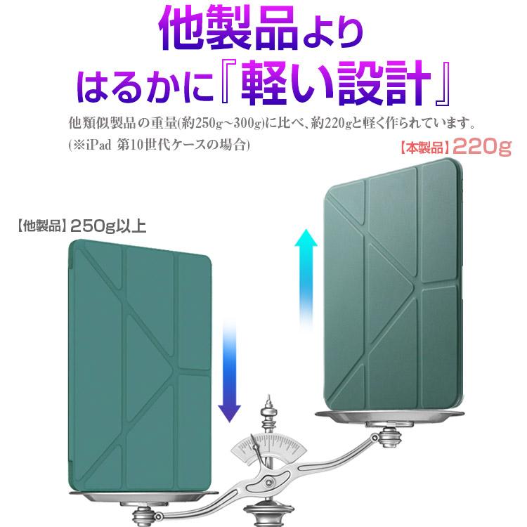 ZENIX DESIGN TECH iPad ケース クリア 縦置き 横置き iPad Pro ケース