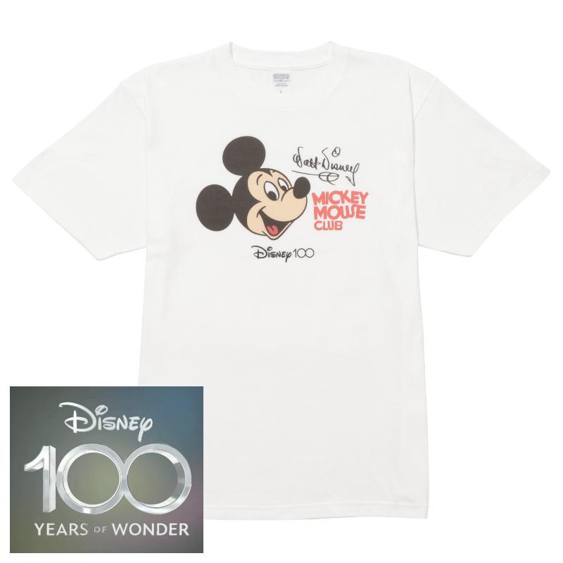 ディズニー創立100周年 限定記念 ミッキーマウスクラブ Tシャツ ディズニー創立100周年 限定記念 ミッキーマウスクラブ Tシャツ