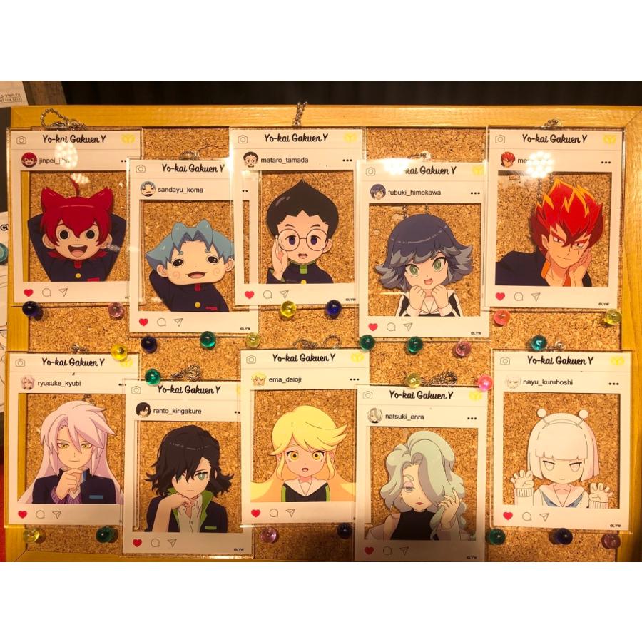 妖怪学園YトレーディングSNS風アクリルキーホルダー : キャラウム