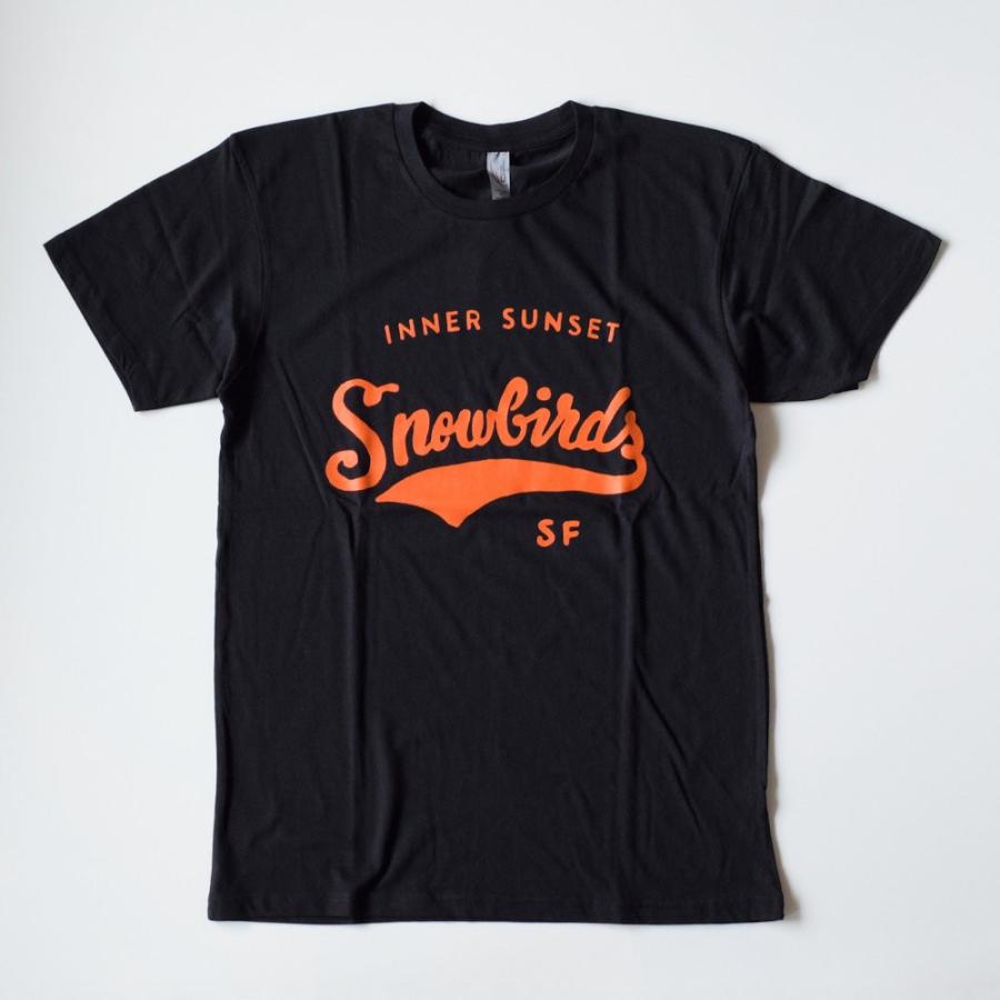 SNOWBIRD COFFEE LOGO Tシャツ（ブラック） スノーバードコーヒー サンフランシスコ cafe カフェ 聖林公司