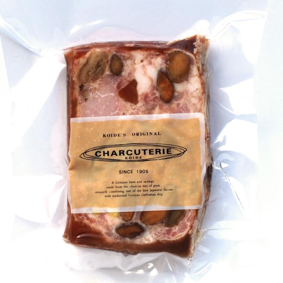 ナッツとドライフルーツのはいった豚肉のテリーヌ 約100g 冷凍 Terrine