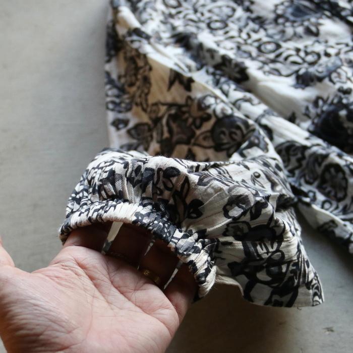 sara mallika（サラ マリカ） ワンピース ペイズリー フラワー