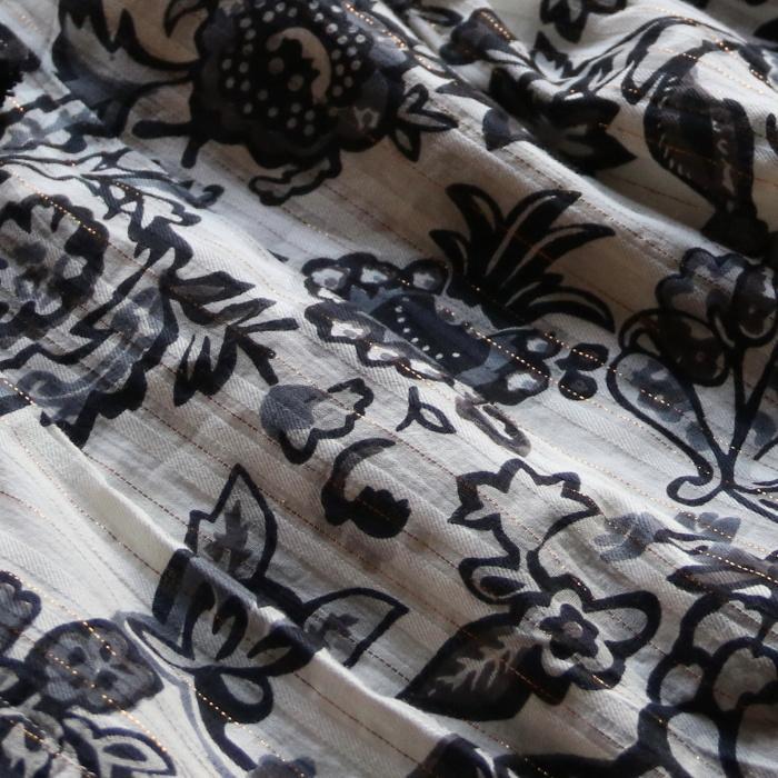 sara mallika（サラ マリカ） ワンピース ペイズリー フラワー