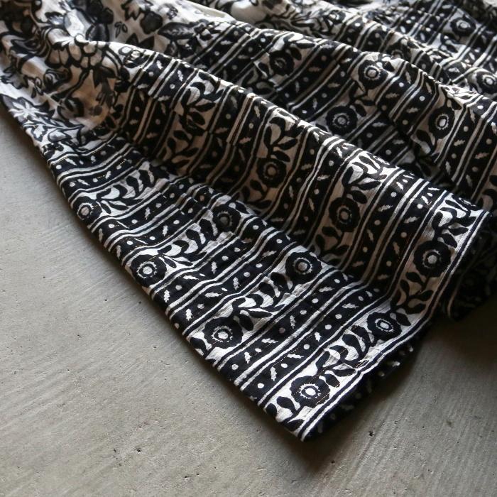 sara mallika（サラ マリカ） ワンピース ペイズリー フラワー