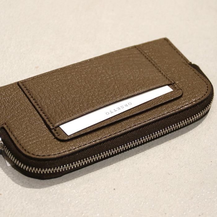 ORSETTO コンパクト 財布 本革 ミニ財布 スマートウォレット カード