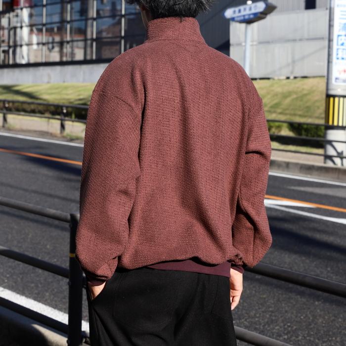 クティール ハーフジップ シャツ ペコとスマイル ハーフジップ長袖T