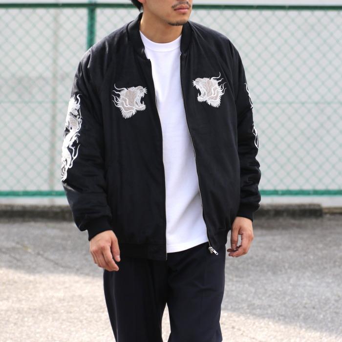 CLUCT TIGER [JACKET] (BLACK) クラクト　スカジャン CLUCT TIGER [JACKET] (BLACK) クラクト スカジャン