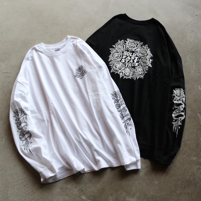 KRYclothing 終焉 ロンT ブラック×ホワイト ロンT COLLECTION OF WORKS