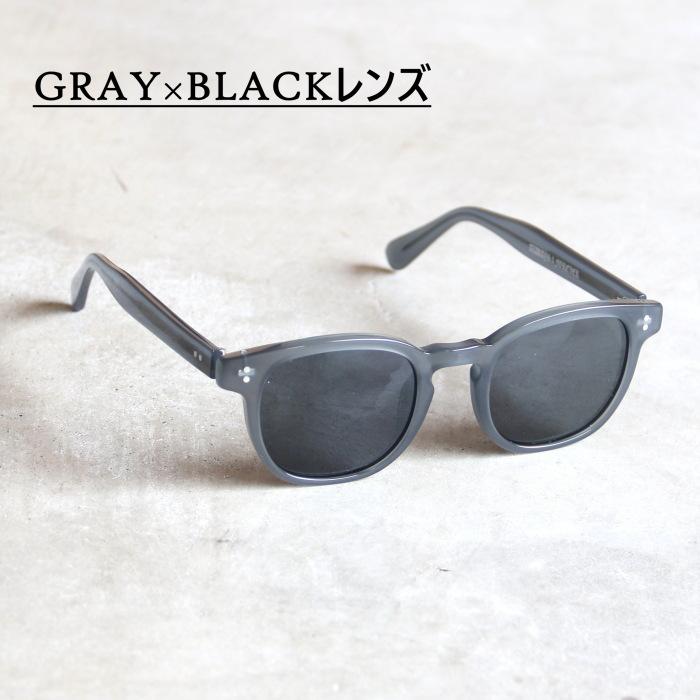 CLUCT メンズ レディース クラクト ウェリントン サングラス SKYWAYS SUNGLASSES グレー L ブルー グレー ブラック ブラック L ブルー 3色展開 2026春夏新作