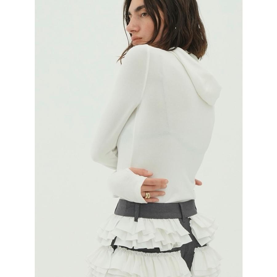 CLANE  ハイネックカットトップス　新品　アイボリー　クラネ CLANE ハイネックカットトップス 新品 アイボリー クラネの通販 by