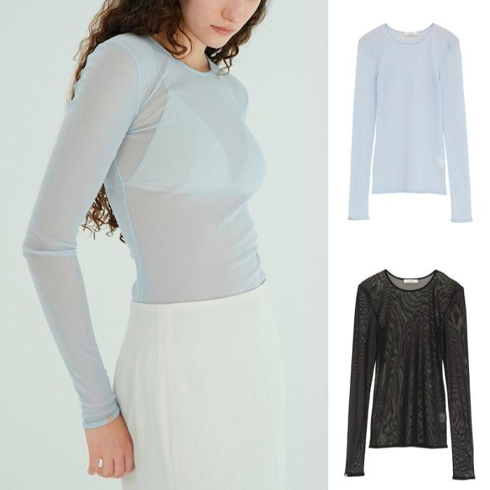 CLANE クラネ　SHEER TULLE TOPS 2026春夏 CLANE（クラネ） 即日発送 正規商品 シアー チュール トップス SHEER