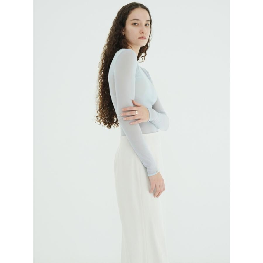 CLANE クラネ　SHEER TULLE TOPS 2026春夏 CLANE（クラネ） 即日発送 正規商品 シアー チュール トップス SHEER