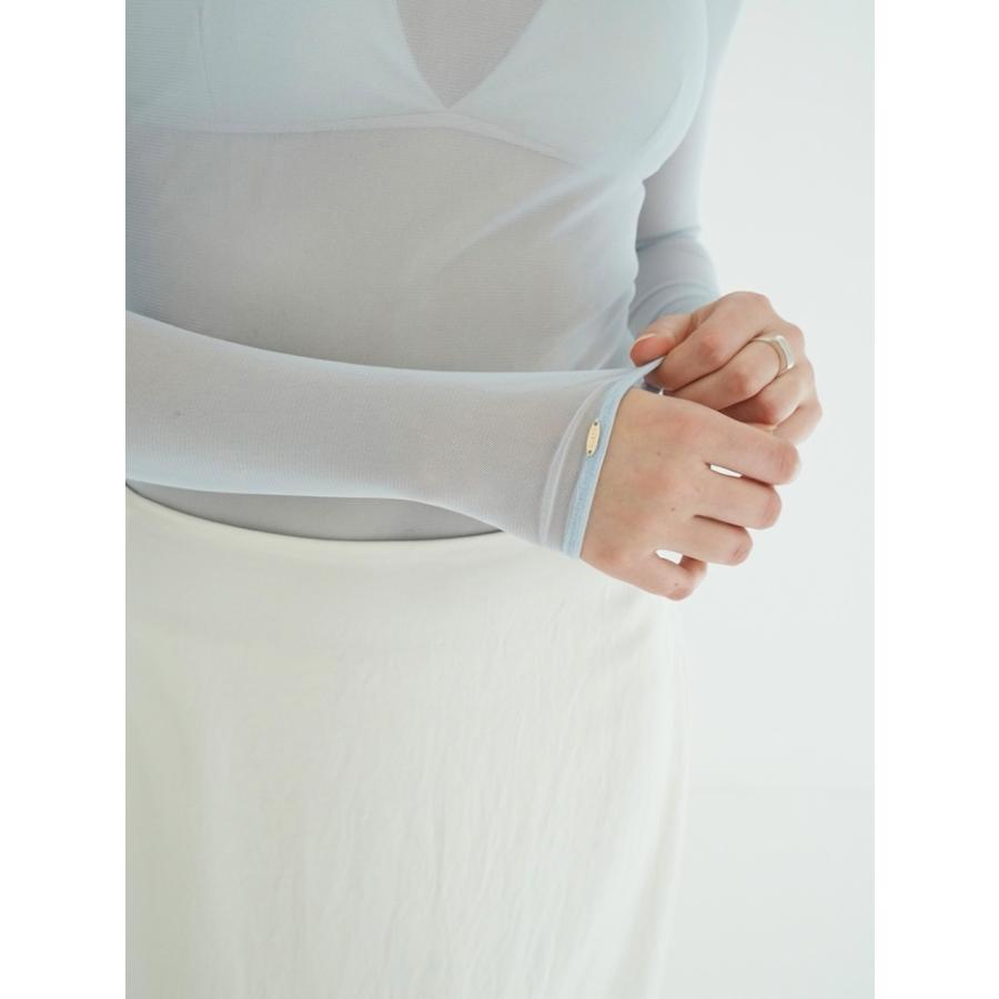 CLANE（クラネ） 即日発送 正規商品 シアー チュール トップス SHEER