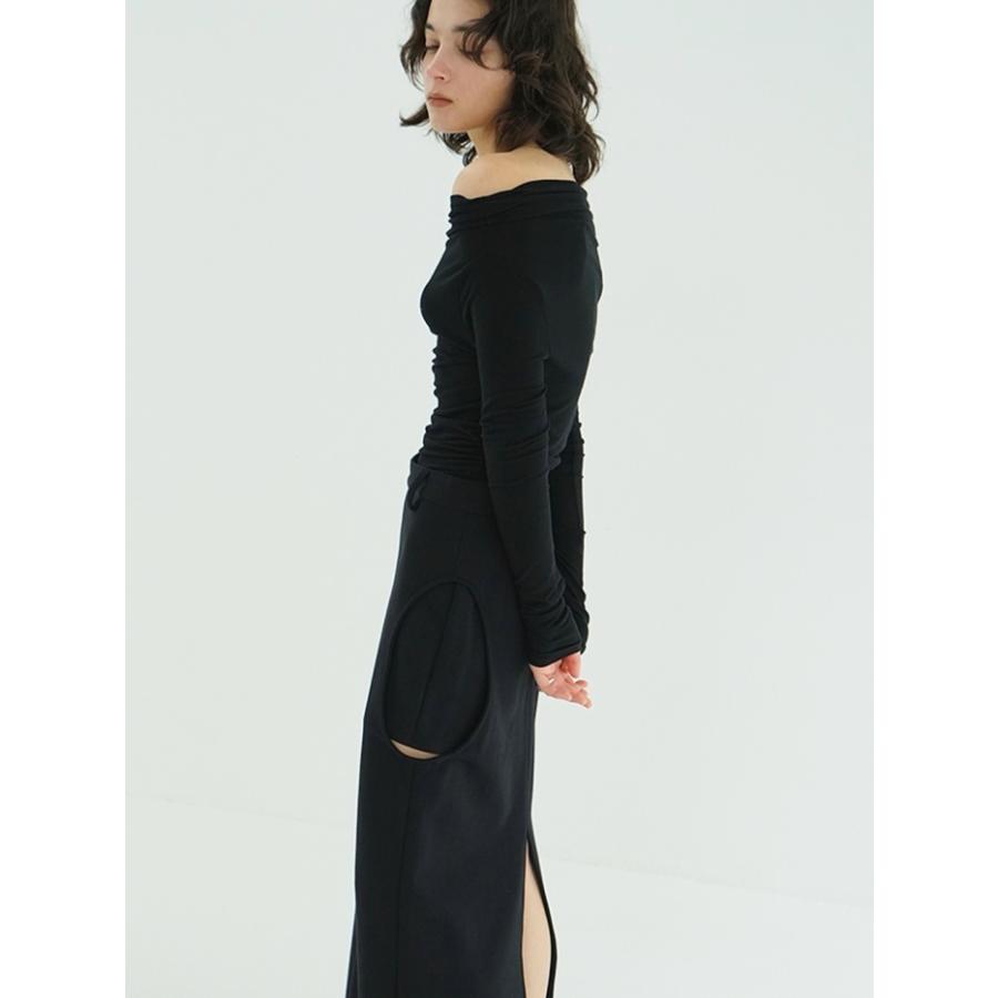 CLANE（クラネ） 即日発送 正規商品 ドレープ オフショルダー トップス