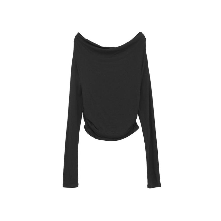 CLANE（クラネ）の「SHOULDER CUT TOPS（Tシャツ/カットソー 