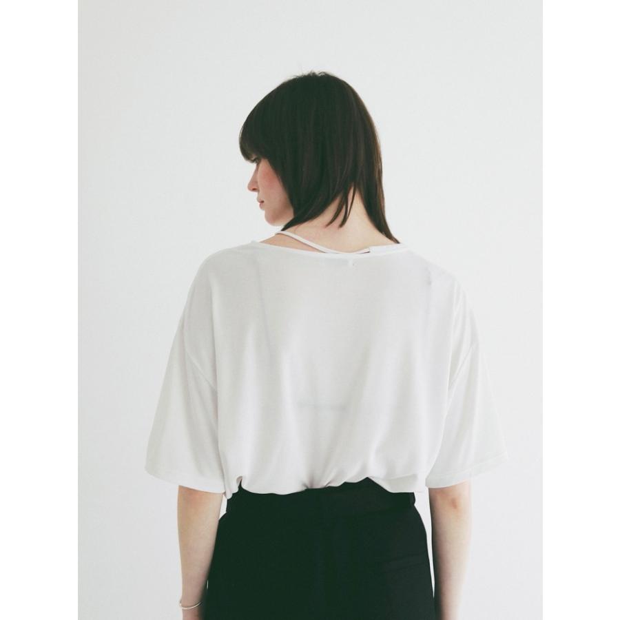 即日発送 CLANE 正規商品 トップス クラネ ドループ シン コードソフト トップス DROOP THIN CODE SOFT TOPS 3色展開 2026春夏新作の画像