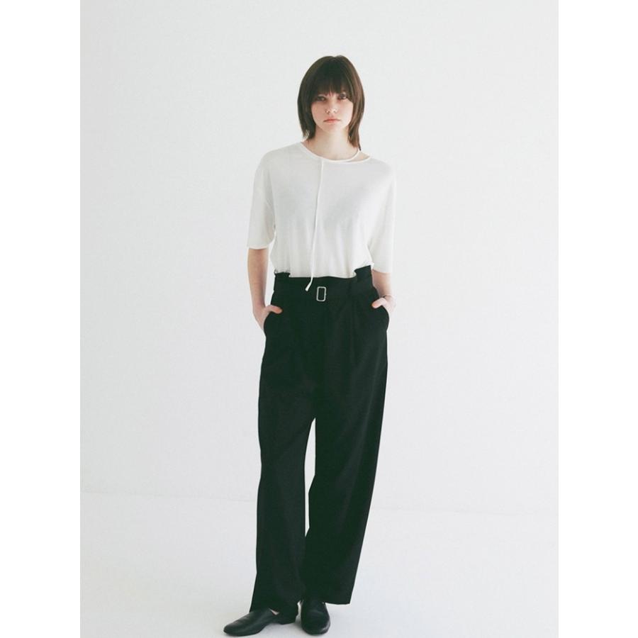 即日発送 CLANE 正規商品 トップス クラネ ドループ シン コードソフト トップス DROOP THIN CODE SOFT TOPS 3色展開 2026春夏新作の画像