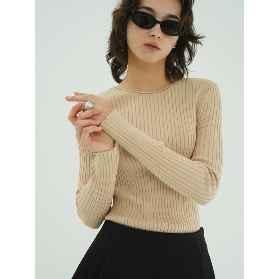 CLANE（クラネ） 即日発送 正規商品 Wフェイス ゴールド ボタン ニット