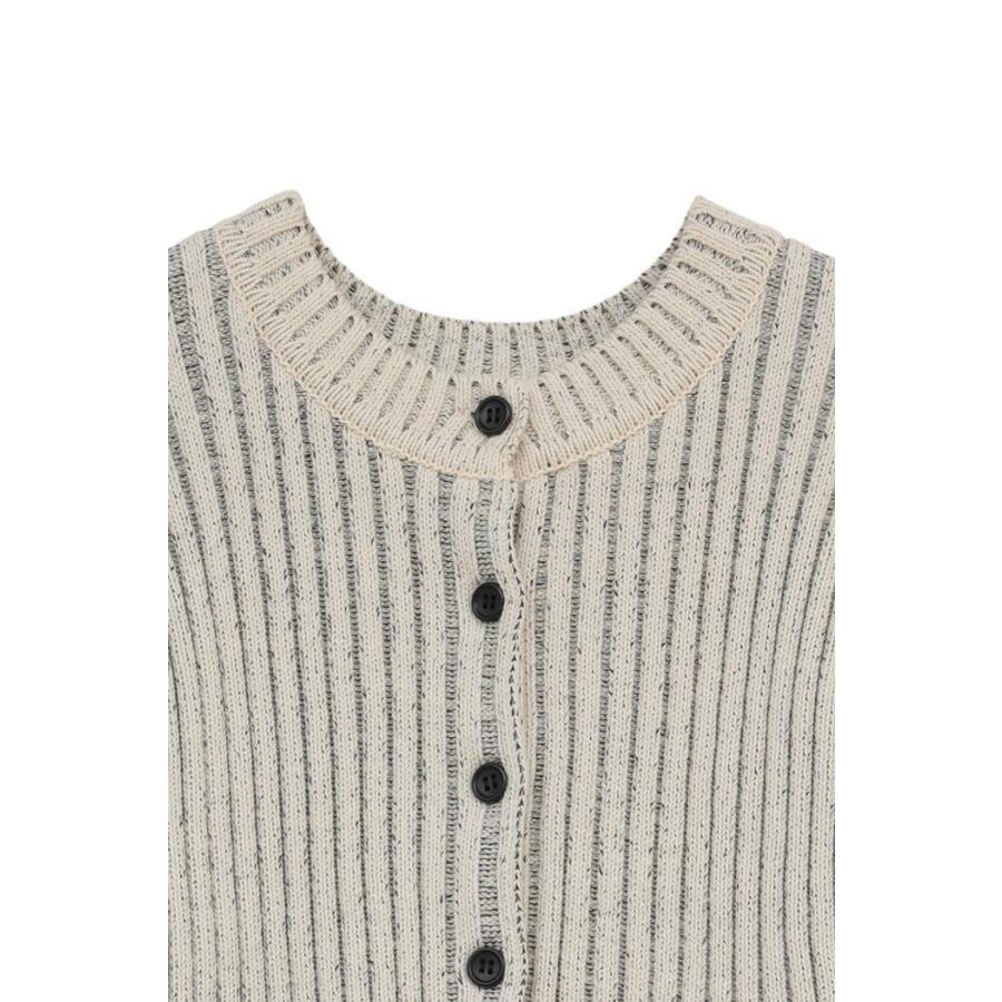 CLANE（クラネ） 正規商品 ショート フリル ニット トップス W FACE