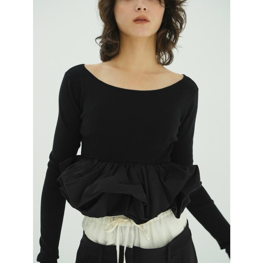 CLANE（クラネ） 即日発送 正規商品 トップス Wバルーン ショート