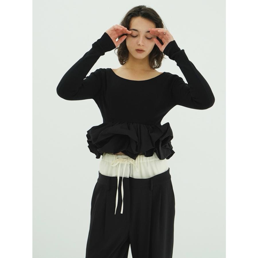 CLANE（クラネ） 即日発送 正規商品 トップス Wバルーン ショート