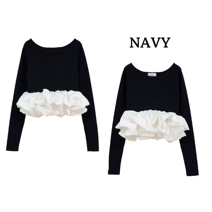 CLANE（クラネ） 即日発送 正規商品 トップス Wバルーン ショート