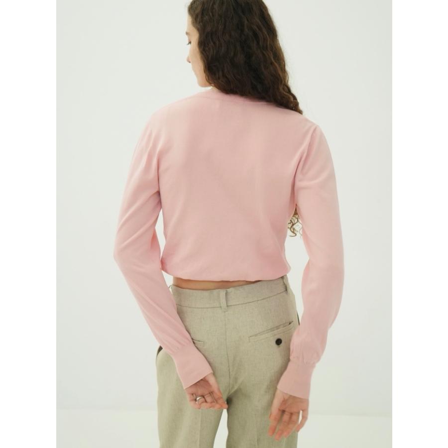 う*り様 クラネ W LAYERED KNIT CARDIGAN ピンク 未使用 CLANE（クラネ） 正規商品 Wレイヤー ニット カーディガン W LAYERD