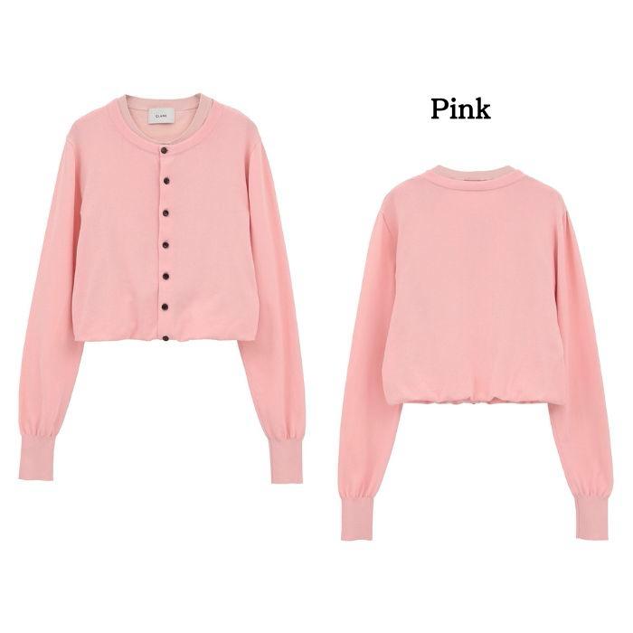 CLANE（クラネ） 正規商品 Wレイヤー ニット カーディガン W LAYERD