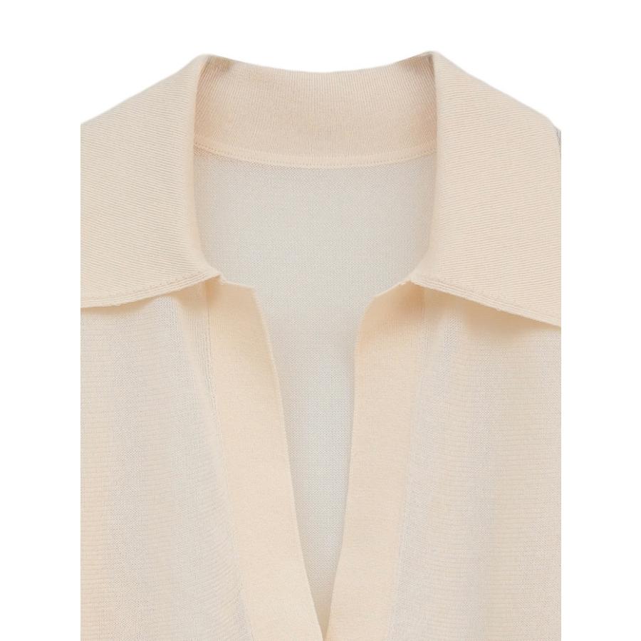 CLANE（クラネ） 正規商品 スキッパーニットボディスーツ SKIPPER KNIT