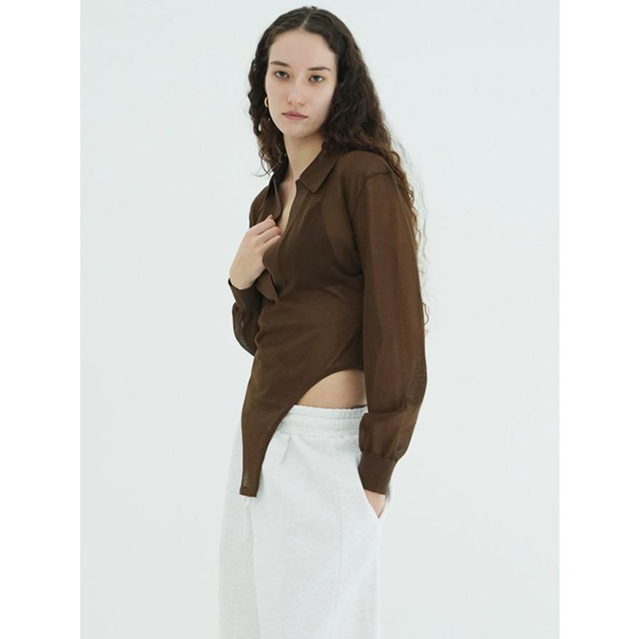 CLANE（クラネ） 正規商品 スキッパーニットボディスーツ SKIPPER KNIT